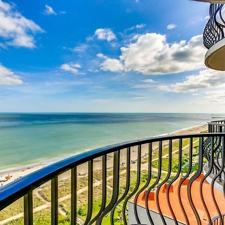 Oceanfront Condo W Balcony Myrtle Beach Bagian luar foto