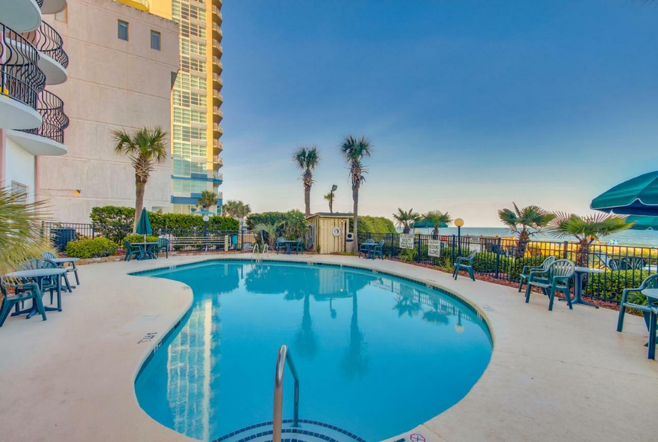 Oceanfront Condo W Balcony Myrtle Beach Bagian luar foto