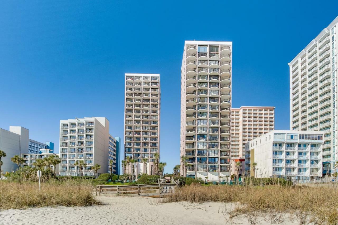 Oceanfront Condo W Balcony Myrtle Beach Bagian luar foto