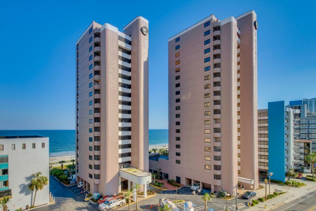 Oceanfront Condo W Balcony Myrtle Beach Bagian luar foto