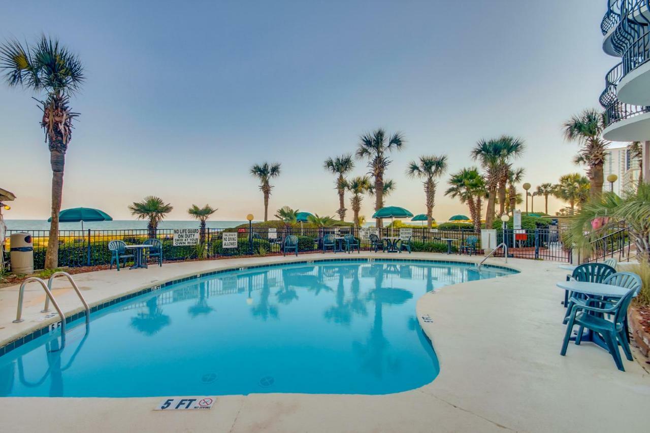 Oceanfront Condo W Balcony Myrtle Beach Bagian luar foto
