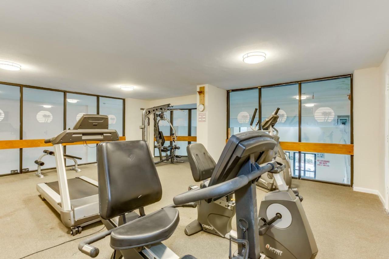Oceanfront Condo W Balcony Myrtle Beach Bagian luar foto