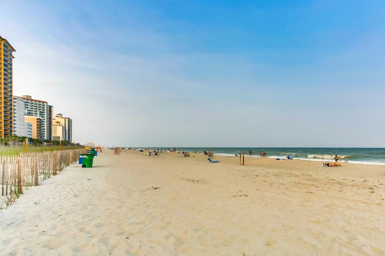 Oceanfront Condo W Balcony Myrtle Beach Bagian luar foto