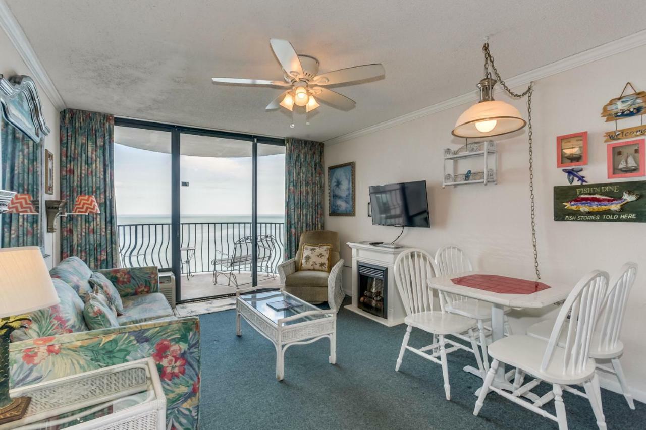 Oceanfront Condo W Balcony Myrtle Beach Bagian luar foto