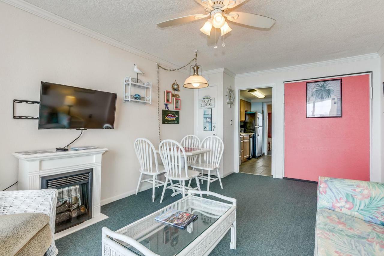 Oceanfront Condo W Balcony Myrtle Beach Bagian luar foto