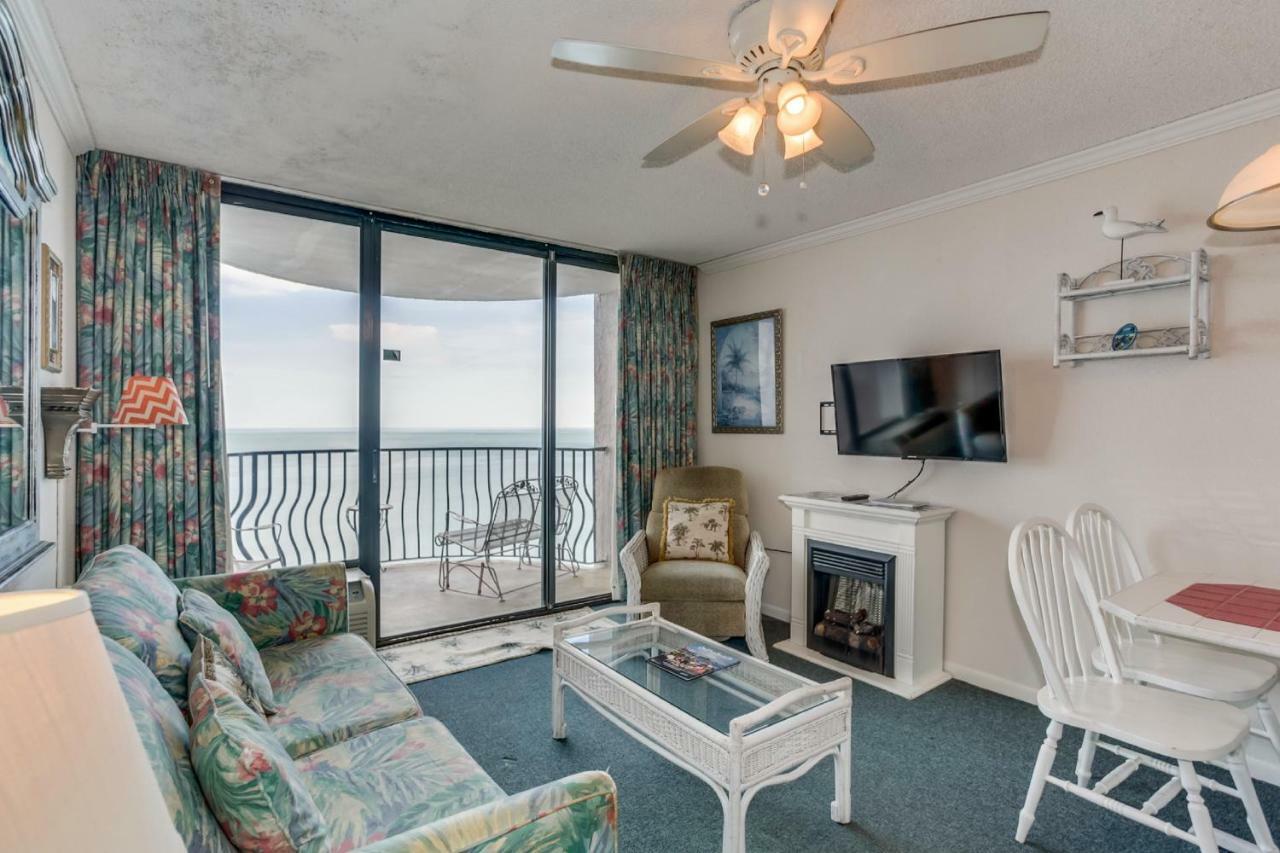 Oceanfront Condo W Balcony Myrtle Beach Bagian luar foto