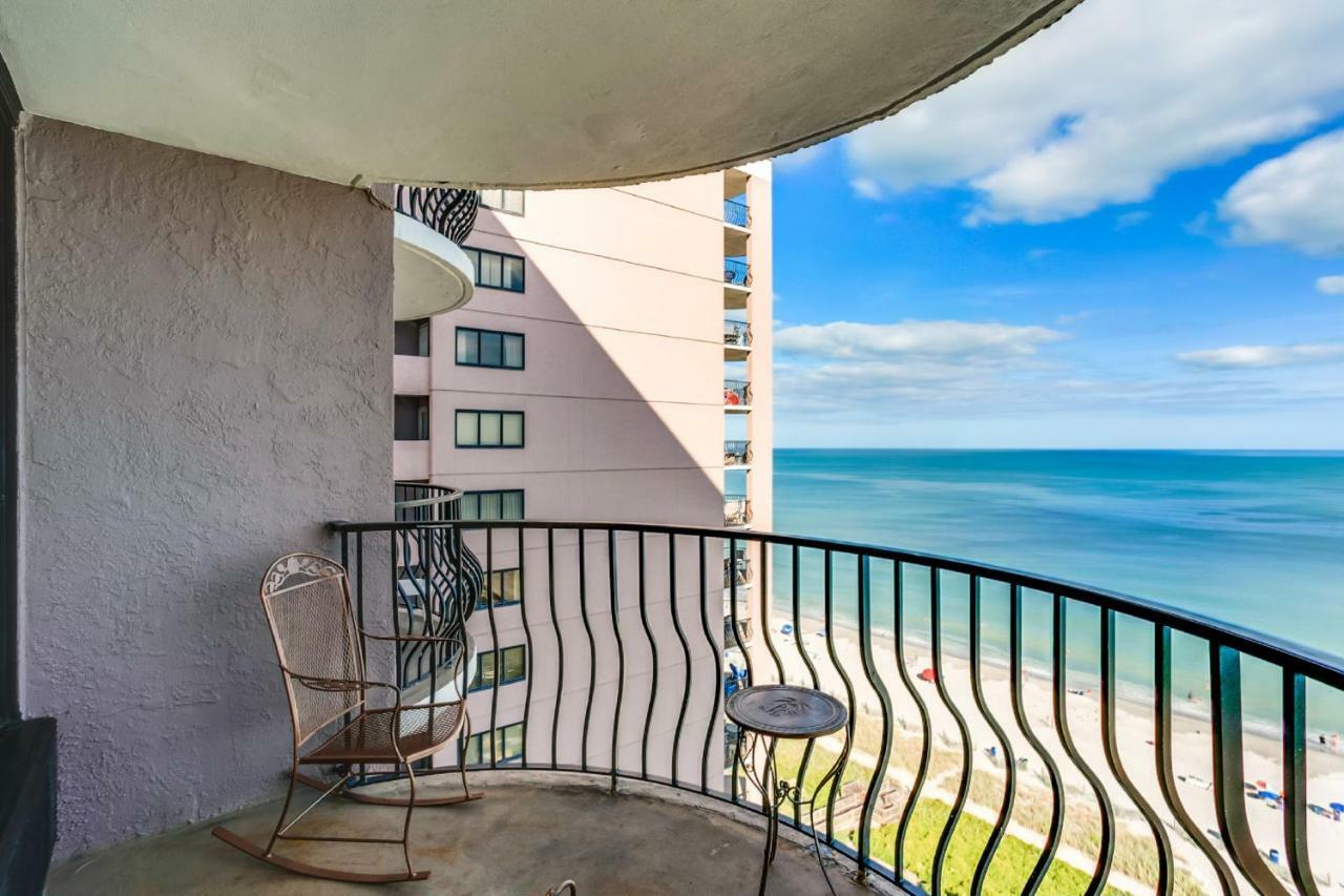 Oceanfront Condo W Balcony Myrtle Beach Bagian luar foto